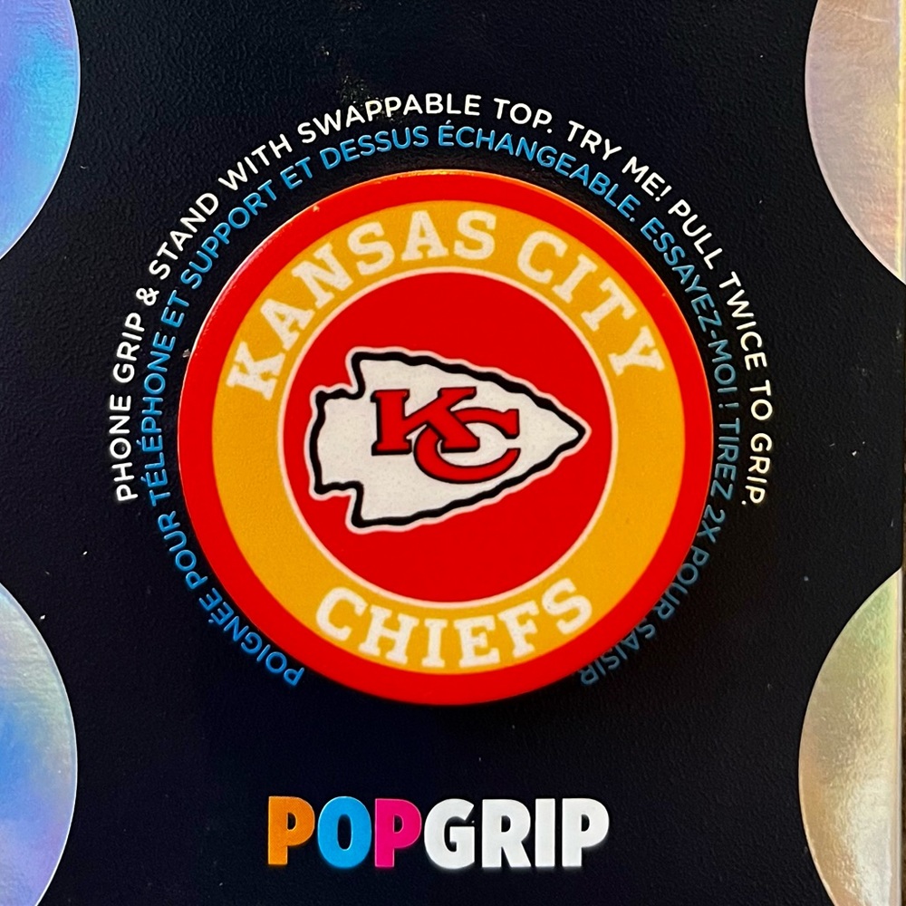 Kansas City Chiefs Pop Grip